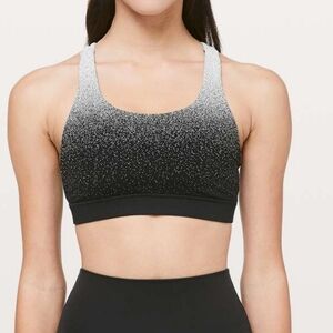 lululemon athletica Black and White Sports Bra